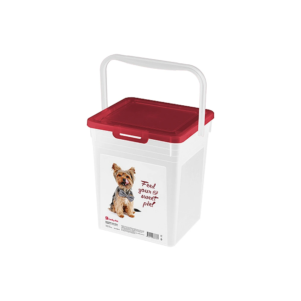 Container pentru hrana Lucky Pet 8l, 24X21X25cm, caini