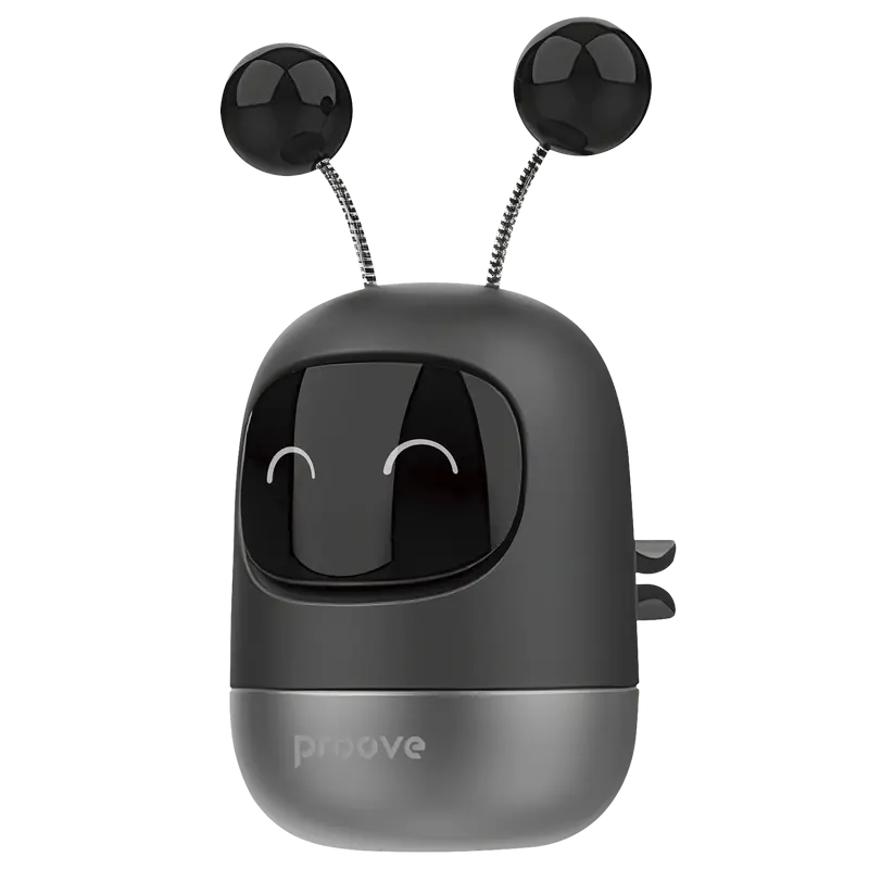 Aromatizator auto Proove Emoji Robot Happy, Negru