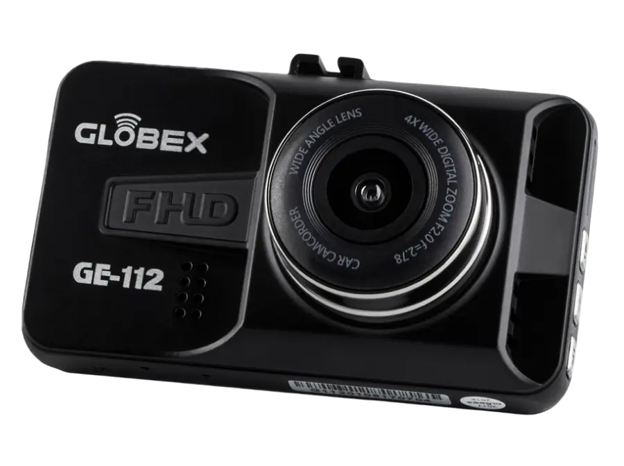 Cameră auto DVR Globex GE-112, Full-HD 1080P, Negru