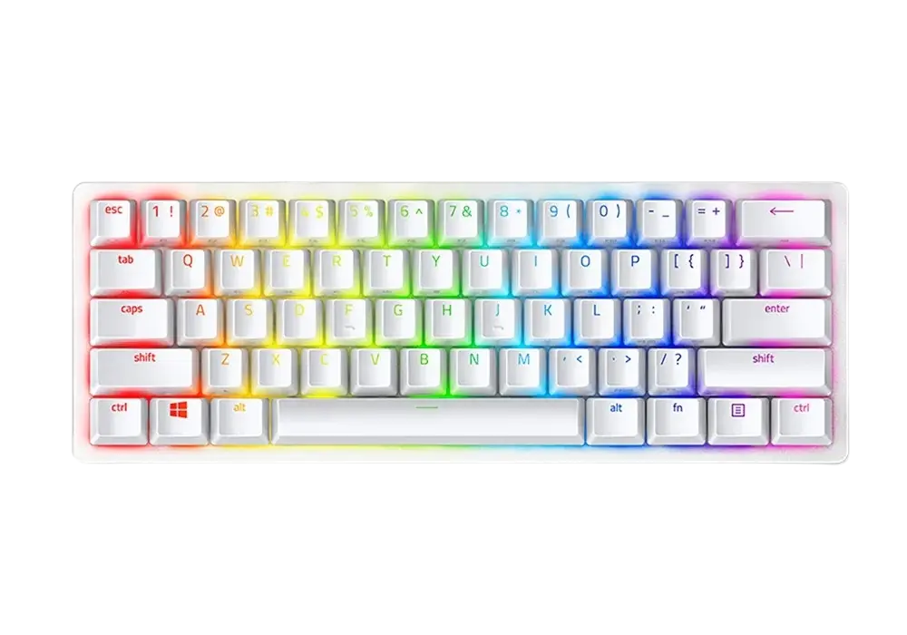 Tastatură RAZER Huntsman Mini, Cu fir, Alb