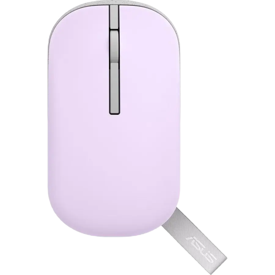 Mouse Wireless ASUS MD100, Liliac