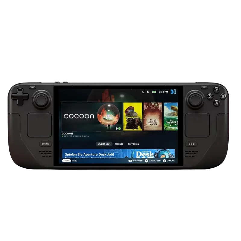 Consolă portabilă pentru jocuri Valve Steam Deck OLED 1TB, Negru