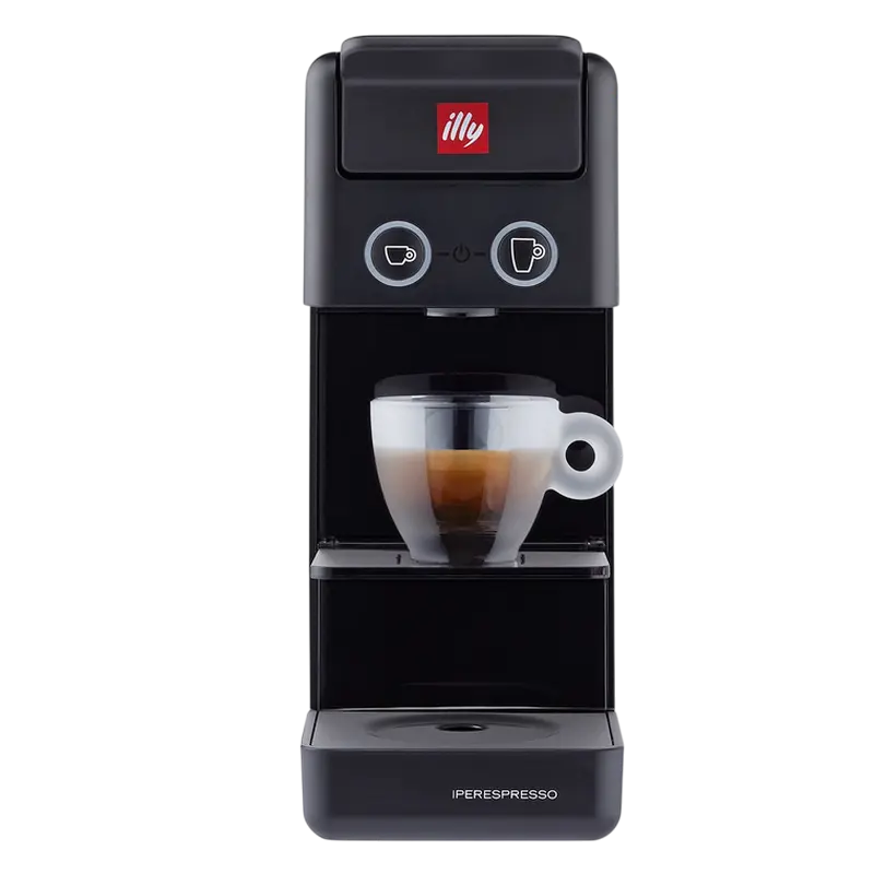 Cafetiera cu capsule illy Y3.3, 1250W, Negru