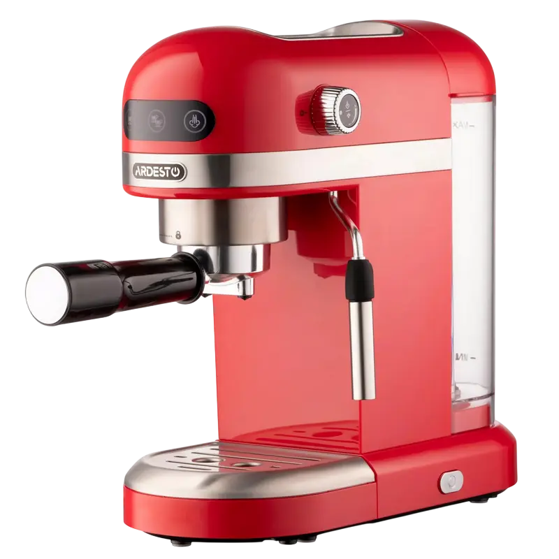 Cafetiera manuala Ardesto YCM-E1501, 1350W, Roșu