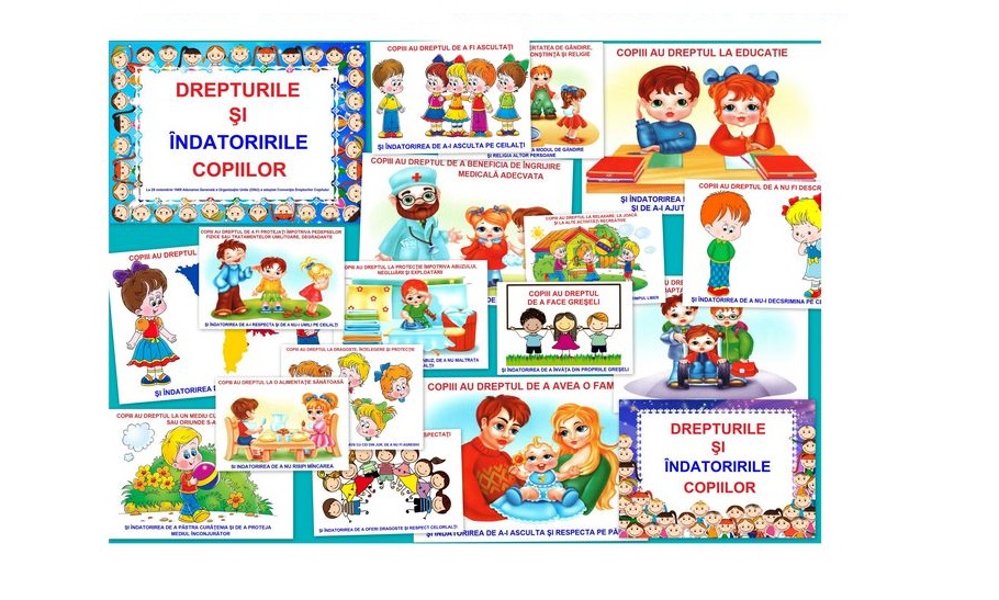 D6-2.2 Drepturile şi îndatoririle copiilor (A5)