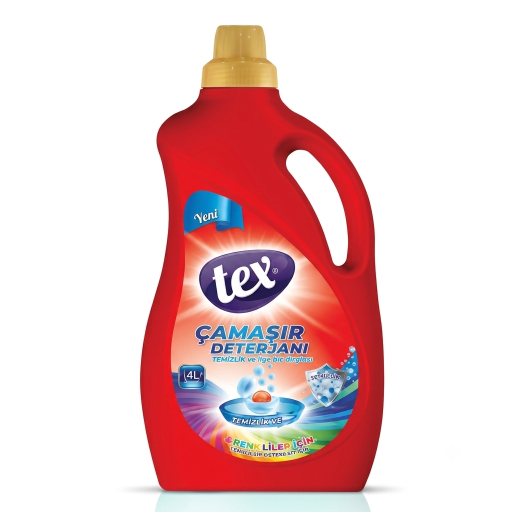 TEX Detergent lichid p/u spalare automat 2700ml Color (red)