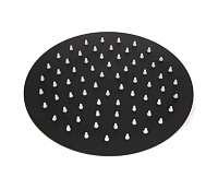 Cusătură de duș WEZER WKY-20-BLACK Ø200 mm (negru)