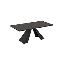 Masa extensibila Monza 90x180/220/260 blat piatra sinterizata graphite