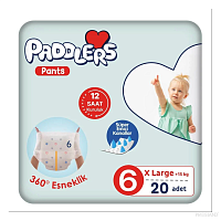 Scutece Paddlers tip chilotel p/u bebelusi  X-Large  + 15 KG. 20 buc.  1/5