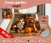 Covor pentru copii prieteni sportivi