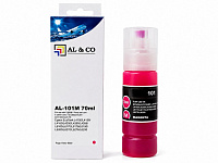 Cerneală Epson Premium compatibilă C13T03V34A, 101 Magenta for L4150/ 4160/ 6160/ 6170/ 6190, 70ml