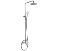 Coloană de duș WEZER EKO16B-01 Ø35 (inox satinat)