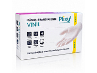 Manusi din vinil M trans.( M 4 0g+/•0 3g)/(10) Plixy
