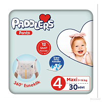 Scutece Paddlers tip chilotel p/u bebelusi Maxi 7-14 КG.  30 buc.  1/5