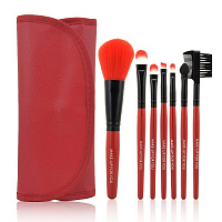 Set pensule pentru machiaj MAKEUP FOR YOU - RED