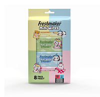 Servetele umede Freshmaker Mini Wipes 8 pack*8 pcs