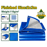 Prelată impermeabilă din PE (Ușoară) 2x3m 110g/m² JDTQ1823 Jadever