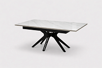 Masă extensibilă pentru dining „Titan Marble” — Ceramică și Metal