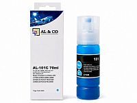 Cerneală Epson Premium compatibilă C13T03V24A, 101 Cyan for L4150/ 4160/ 6160/ 6170/ 6190, 70ml