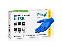 Manusi din nitril M albasru (M 3.5g+/-0.3g)/(10) Plixy