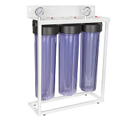 Set 3 corpuri pentru filtru ITAL BB20 1" – 3FH20BB-CL (transparent)