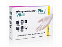 Manusi din vinil S trans.( M 4 0g+/-0 3g)/(10) Plixy