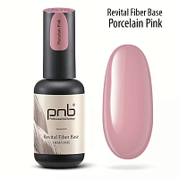 Revital Fiber Base PNB, Porcelain Pink, HEMA FREE, 17 ml
