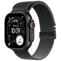 Ceas inteligent Apple Watch Ultra 3, 49mm, Black Titanium