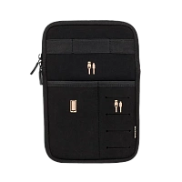 Organizator pentru calatorie RivaCase Antishock, 8", Poliester, Negru