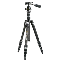 Trepied/Monopod Vanguard VEO3T 235CBP, Cap trepied de minge, Negru