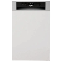Mașină de spălat vase Whirlpool WSBO 3O34 PF X, Oțel inoxidabil