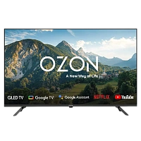 43" QLED SMART TV OZON H43QN7500S, 1920x1080 FHD, Google TV, Negru
