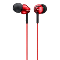 Căști SONY MDR-EX110AP, Roșu