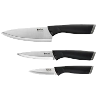 Set de Cuțite Tefal K221S375, Negru | Argintiu