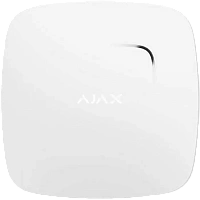 Detector de fum Ajax FireProtect, Alb