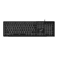 Tastatură Genius SlimStar 820, Cu fir, Negru
