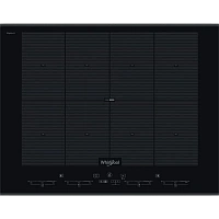 Plită cu inducție Whirlpool SMO 658C/BT/IXL, Negru