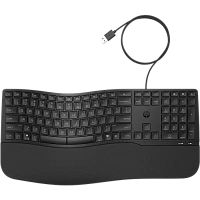Tastatură HP 480 Comfort, Cu fir, Negru