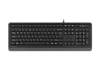 Tastatură A4Tech FK10, Cu fir, Negru/Gri
