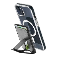 Suport pentru smartphone Cellularline Pocket Stand Mag, Negru