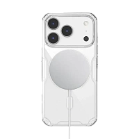 Husă Nillkin Nature Pro Magnetic pentru Apple iPhone 17 Pro, Transparent