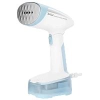 Aparat de călcat vertical cu aburi Tefal DT3041E1, Alb | Albastru deschis