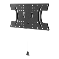 Suport înclinat pe perete Reflecta Planoled 65-4020T, Negru