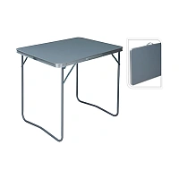Masa plianta 80X60 cm, valiza, gri, metal / plastic