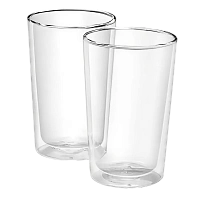 Set de pahare DLSC319, 490 ml, 2 buc, Transparent