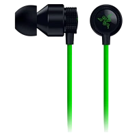 Căști gaming Razer Hammerhead V3, Cu fir, Negru | Verde