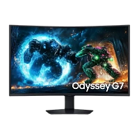 37" SAMSUNG Odyssey G7 G75F,Black,Curved-VA,3840x2160,165Hz,FreeSync,1msMPRT,350cd,HRD10,DP+HDMI+USB