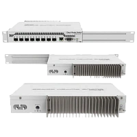 Switch de rețea MikroTik CRS309-1G-8S+IN, Alb