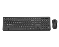Set Tastatură + Mouse Gembird Slim Pro Business, Fără fir, Negru