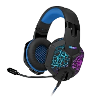 Căști gaming SVEN AP-U980MV, Cu fir, Negru/Albastru
